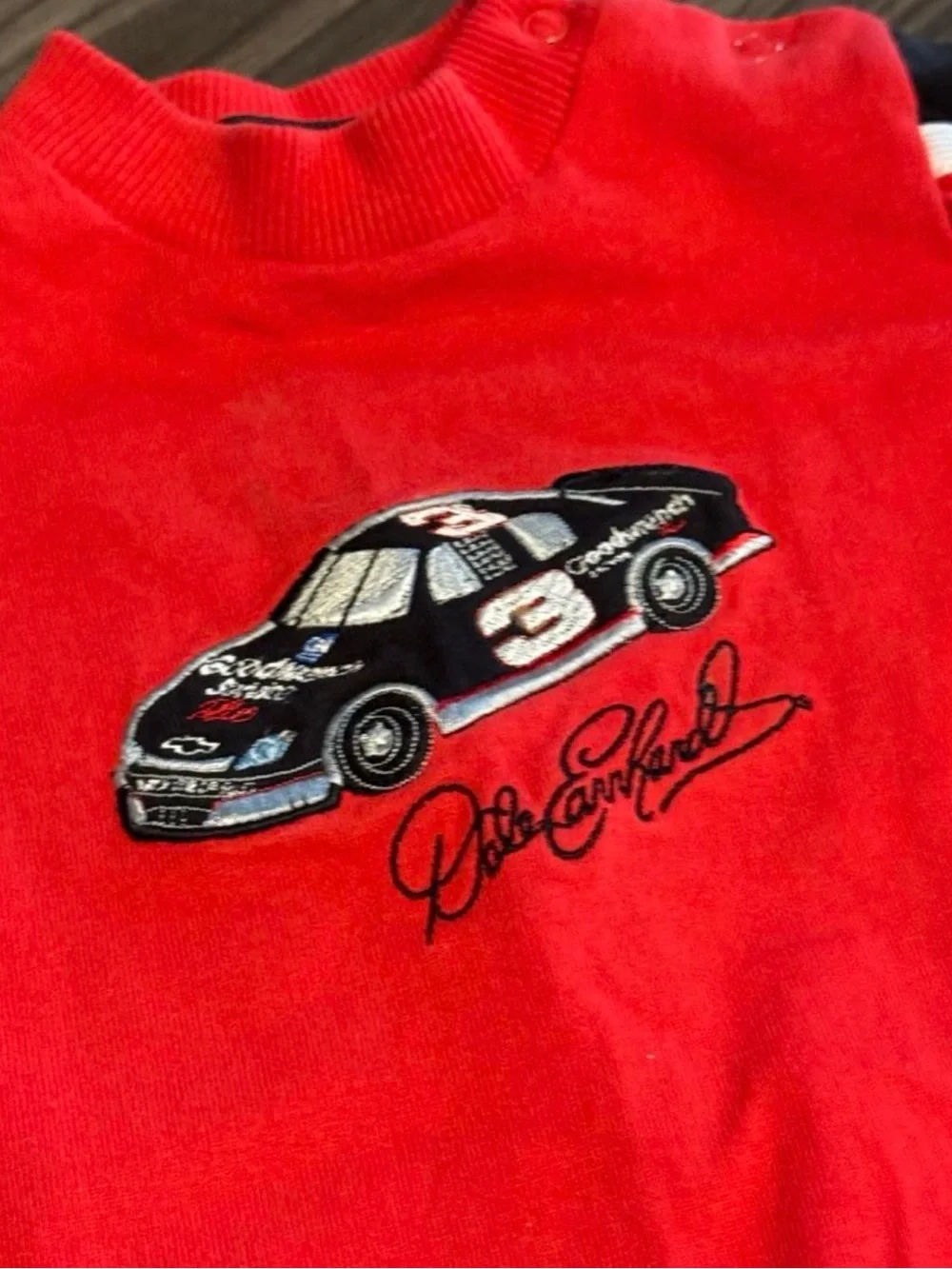 Dale Earnhardt Sr NASCAR Baby Romper 12M Chase Authentics #3